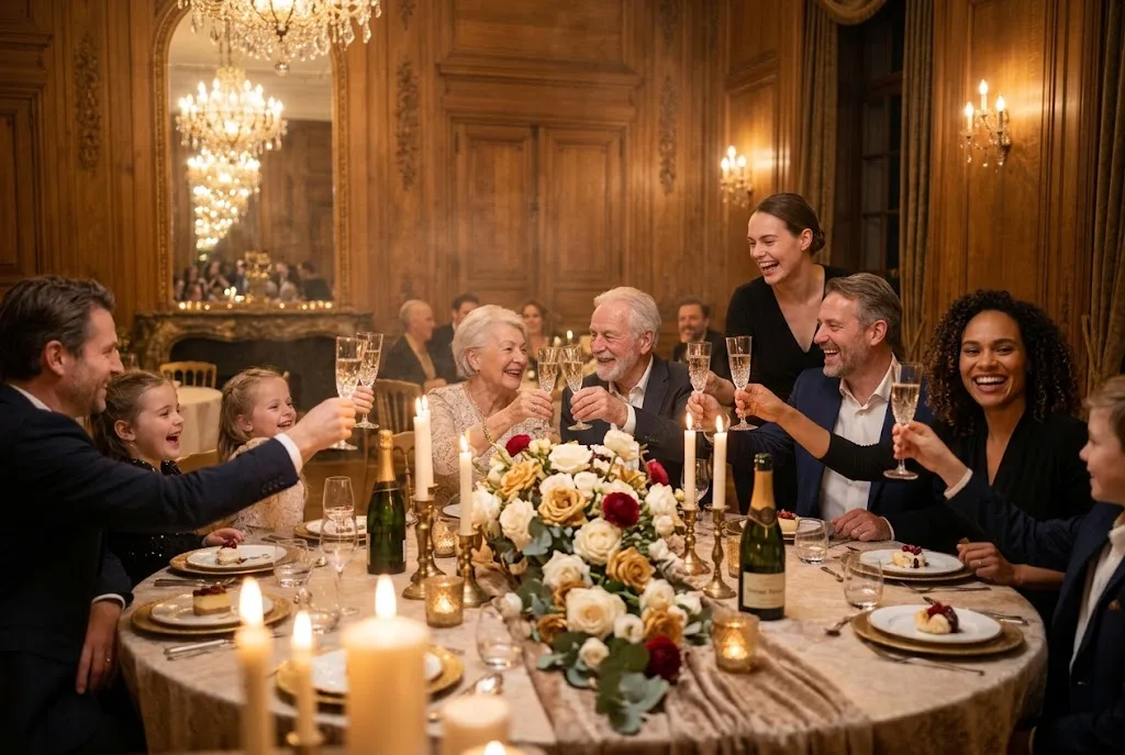 Toast podczas jubileuszu